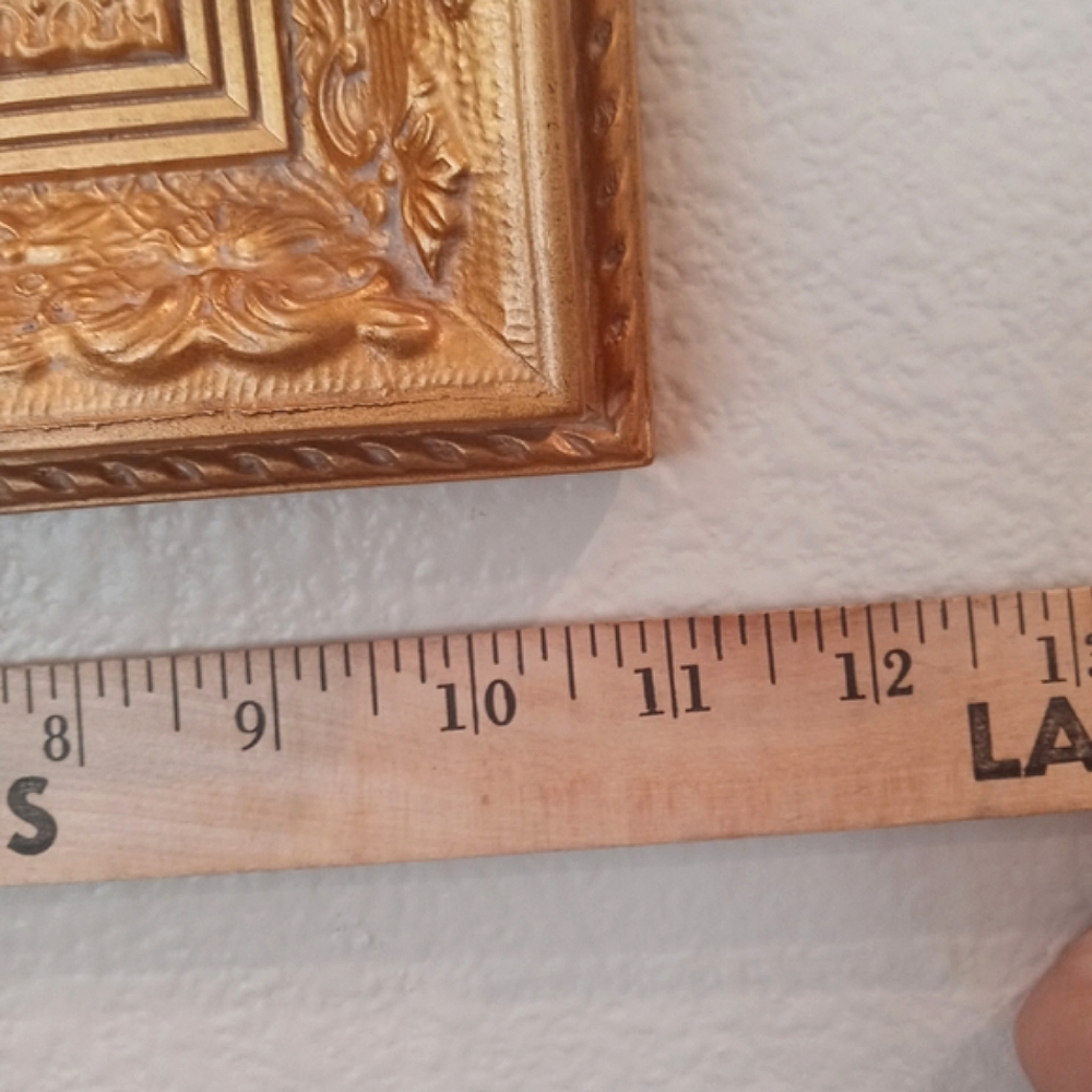 ⚜️ Thomas Kincaid AT THE GATE Gicleé Oil Painting Framed on Canvas  11"×… - Picture 10 of 14